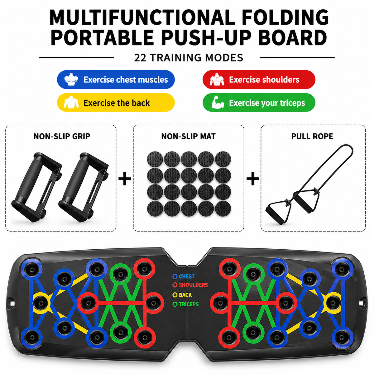 Home Multifunctional Push Up Training Board